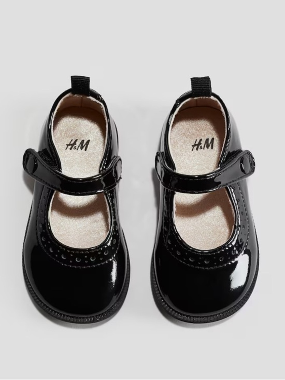 H&M Black Patent Mary Jane Shoes for Kids